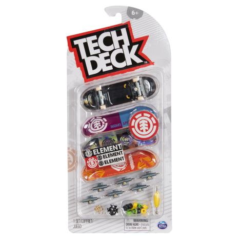 Tech Deck Ultra DLX 4 Pack - Element £12.99